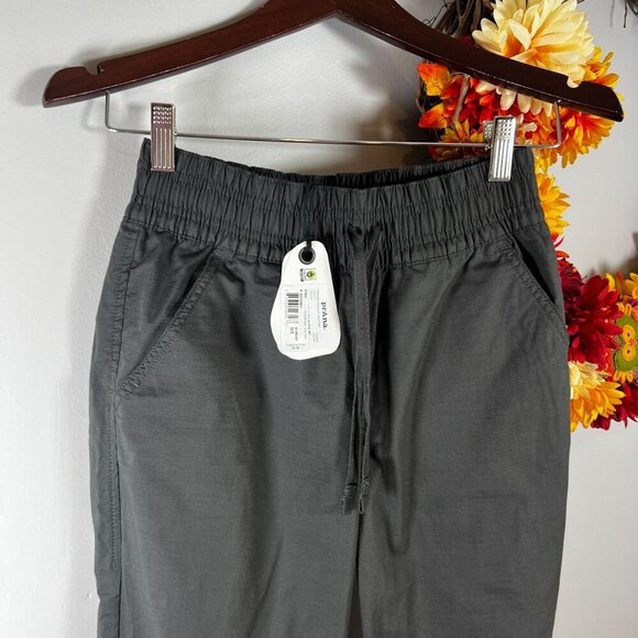prAna Palisades Ripstop E Waist Pant XXS in Dark Iron Organic Cotton - Picture 2 of 11